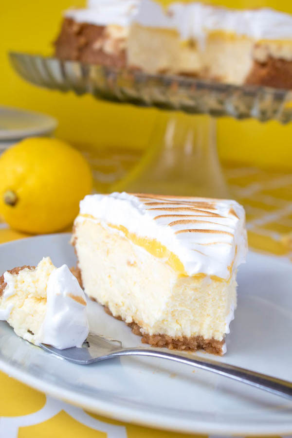 Lemon Meringue Cheesecake ~ Recipe 