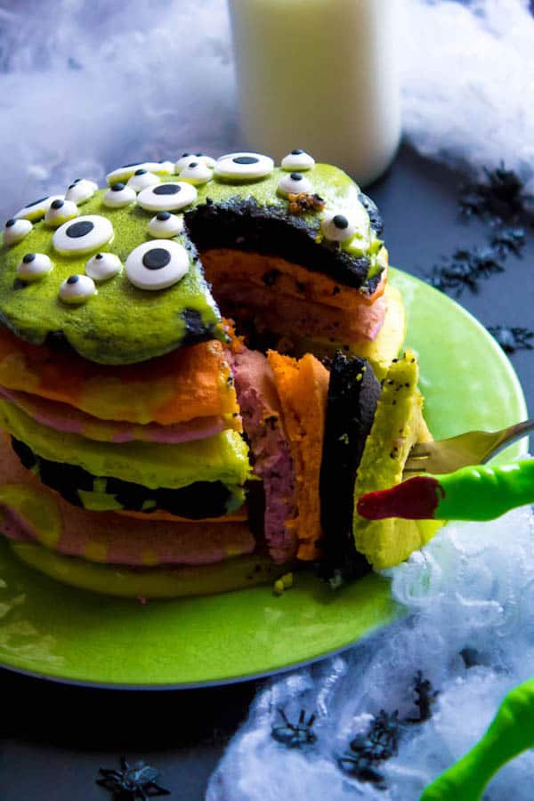 Halloween Pancakes ~ Recipe | Queenslee Appétit