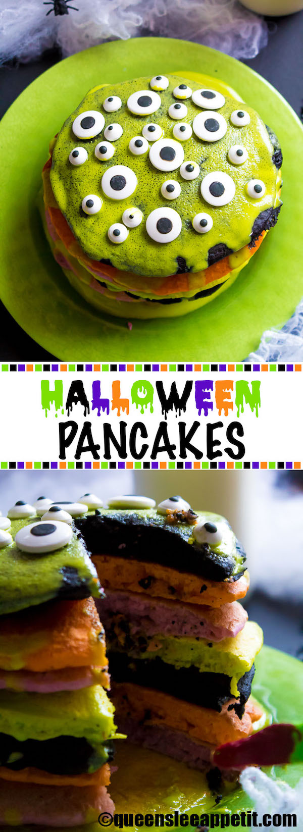 Halloween Pancakes ~ Recipe | Queenslee Appétit