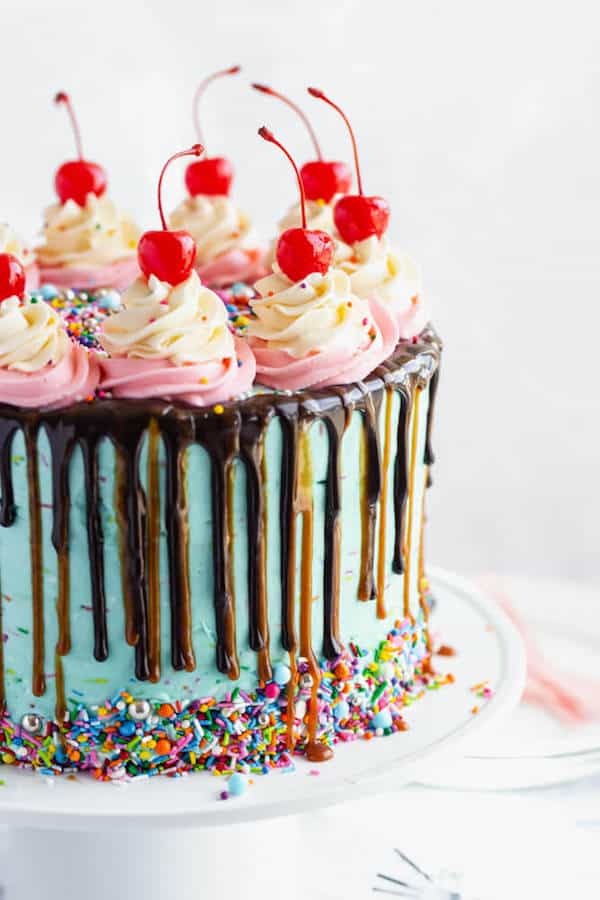 Moist Vanilla Layer Cake Recipe | Life, Love and Sugar
