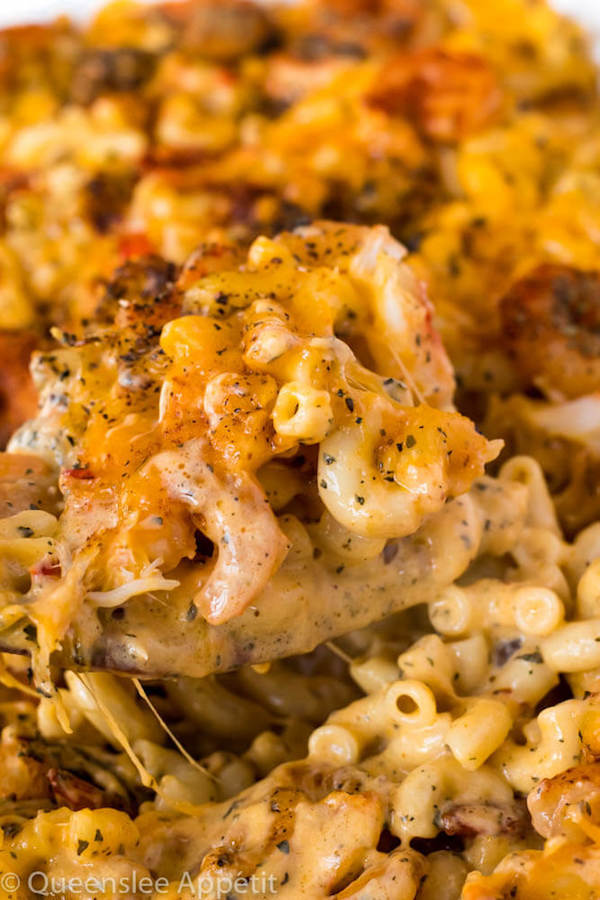 Cajun Shrimp and Crab Mac and Cheese ~ Recipe | Queenslee Appétit