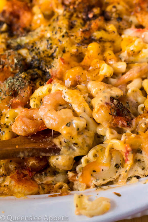 Cajun Shrimp and Crab Mac and Cheese ~ Recipe | Queenslee Appétit