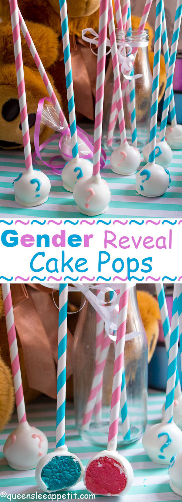 How to Make Gender Reveal Cake Pops For a Baby Shower - Restless Chipotle