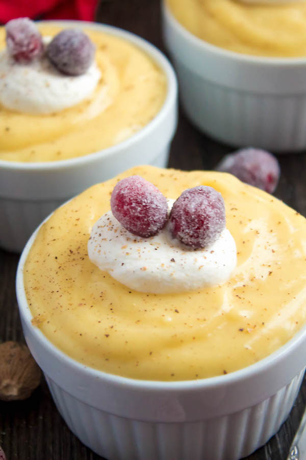 Homemade Eggnog Pudding ~ Recipe | Queenslee Appétit