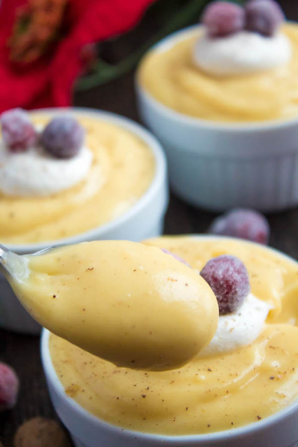 Homemade Eggnog Pudding ~ Recipe | Queenslee Appétit