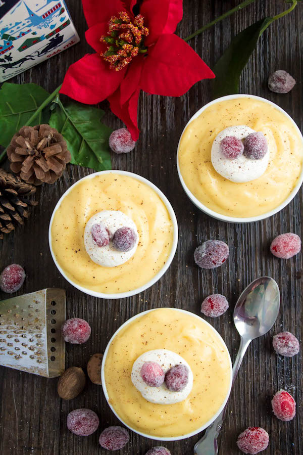 Homemade Eggnog Pudding ~ Recipe | Queenslee Appétit