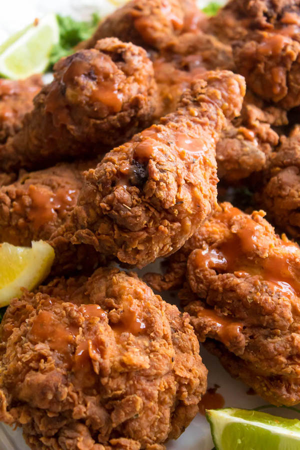 Spicy Buttermilk Fried Chicken ~ Recipe | Queenslee Appétit