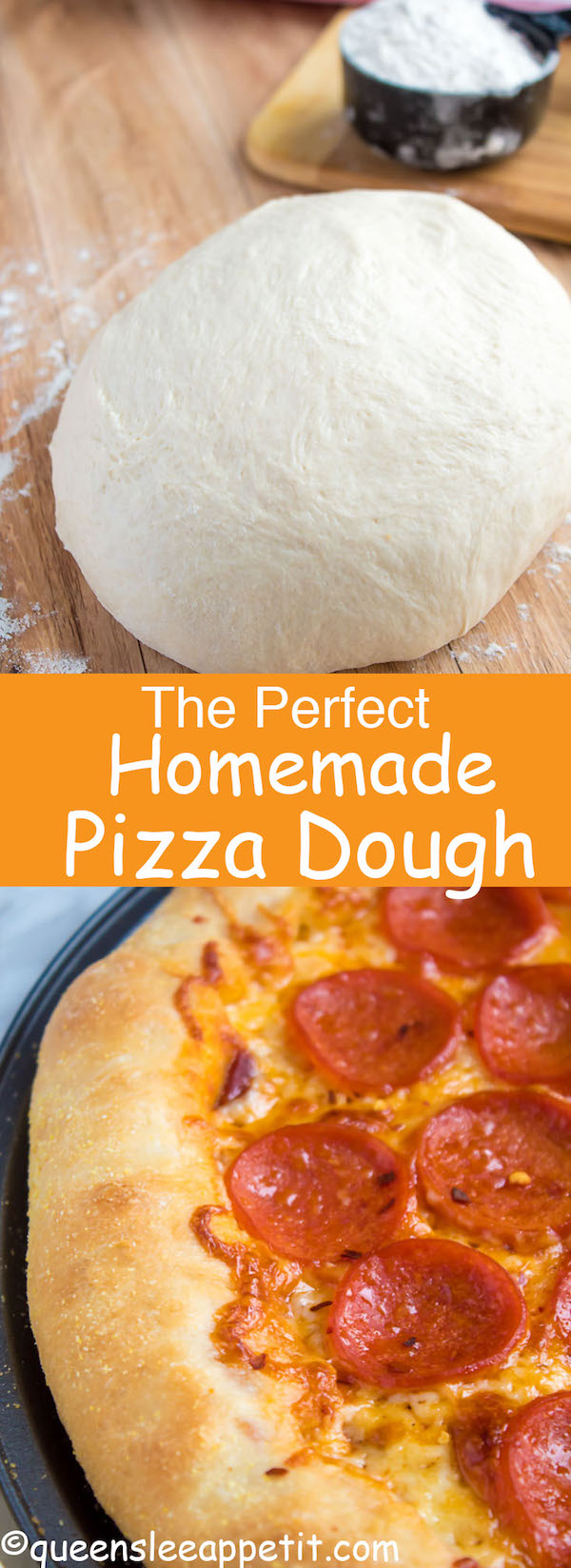 The Perfect Homemade Pizza Dough ~ Recipe | Queenslee Appétit