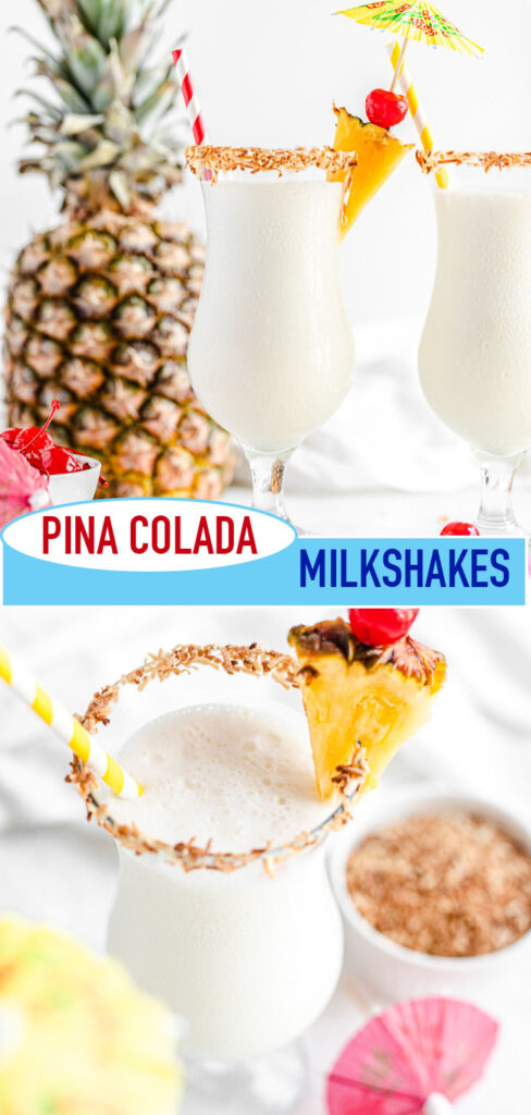 Piña Colada Milkshake ~ Recipe | Queenslee Appétit