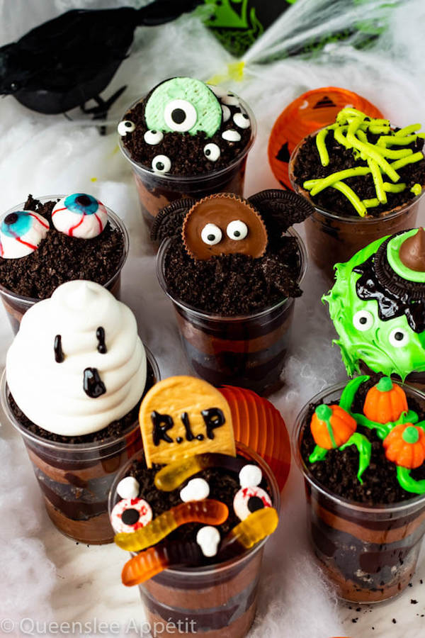 Halloween Dirt Cups for Adults Recipe — Sugar & Cloth