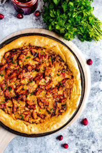 Cranberry BBQ Turkey Pizza ~ Recipe | Queenslee Appétit
