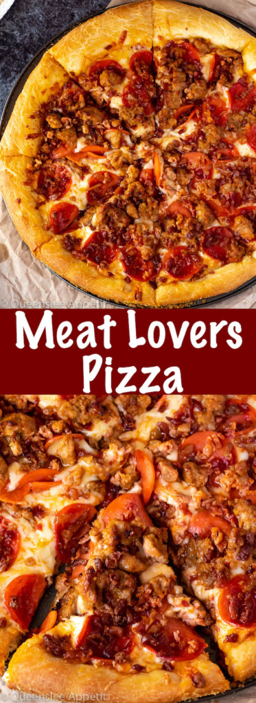 Meat Lovers Pizza ~ Recipe | Queenslee Appétit