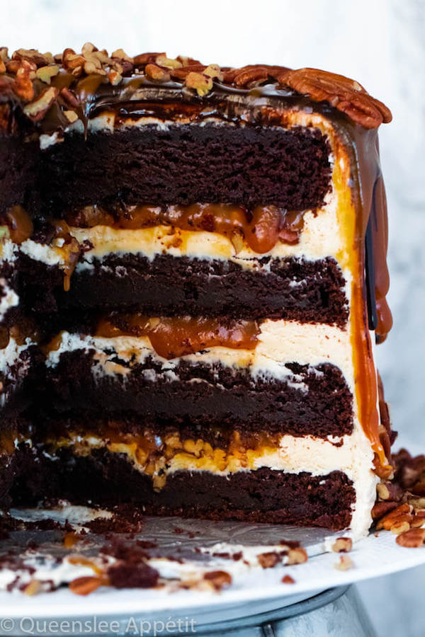 Turtle Chocolate Layer Cake Recipe Queenslee Appetit