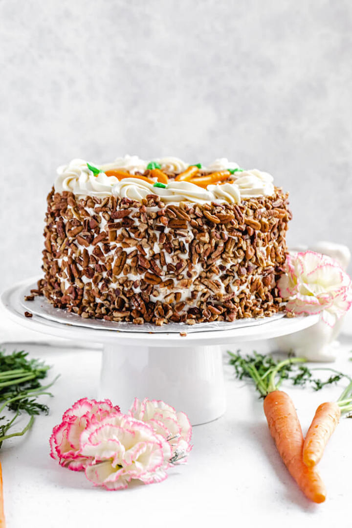 Perfect Carrot Cake with Cream Cheese Frosting | Queenslee Appétit