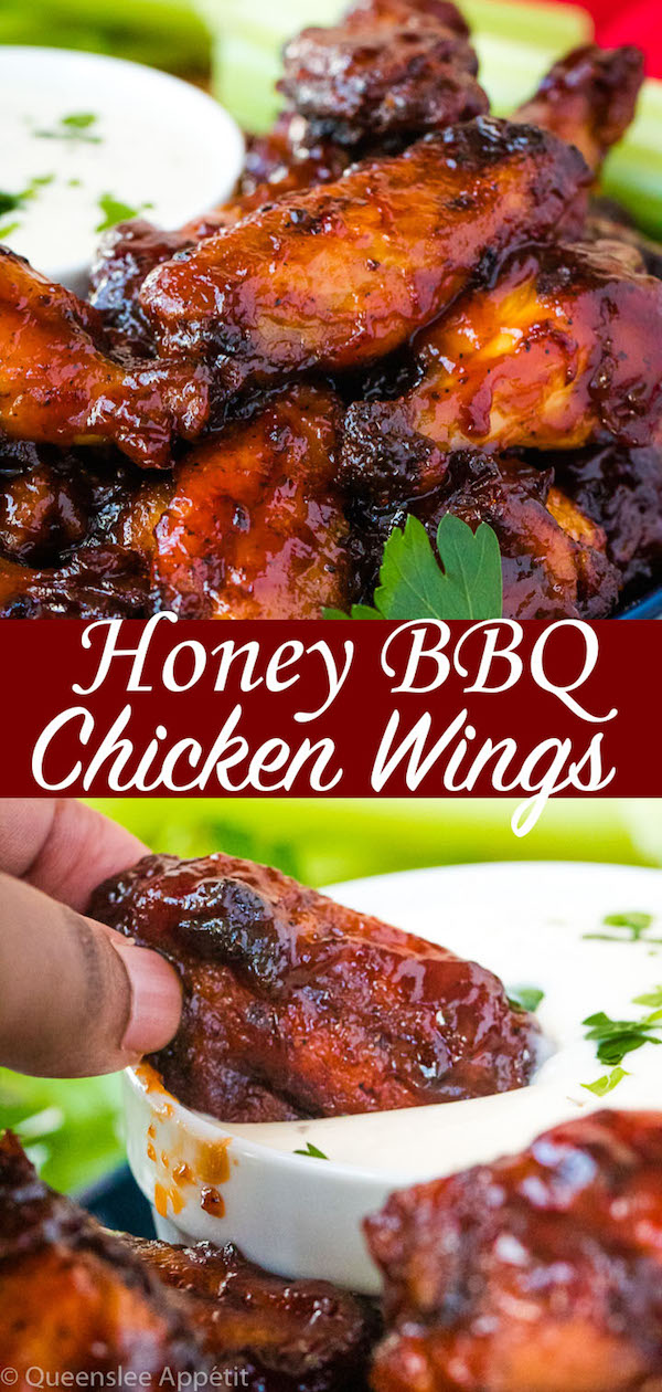 Honey BBQ Chicken Wings ~ Recipe | Queenslee Appétit