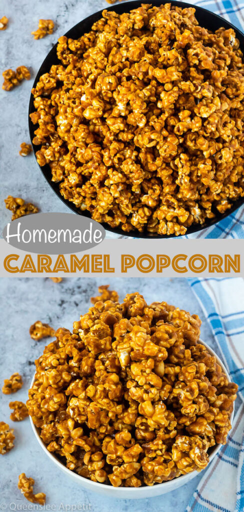 Homemade Caramel Popcorn ~ Recipe | Queenslee Appétit