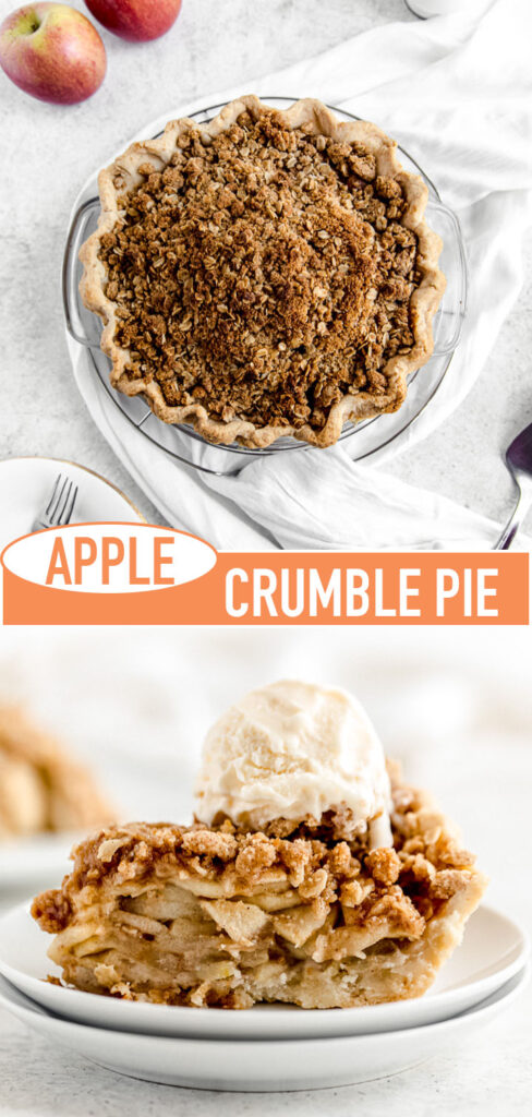 Apple Crumble Pie | Queenslee Appétit