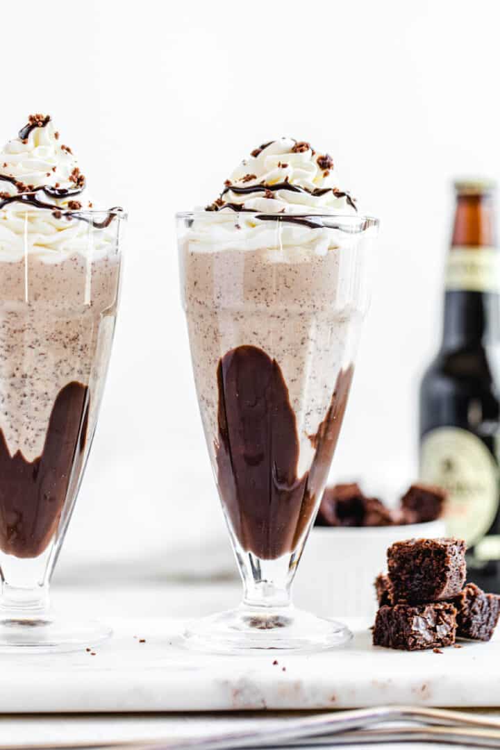 Guinness Brownie Milkshake Queenslee Appétit