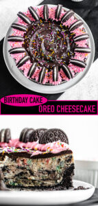 Birthday Cake Oreo Cheesecake | Queenslee Appétit