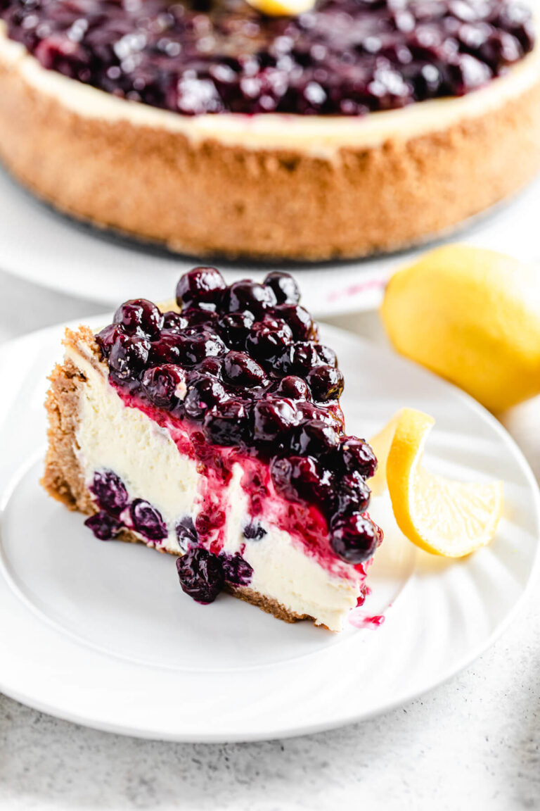 Lemon Blueberry Cheesecake Queenslee App Tit