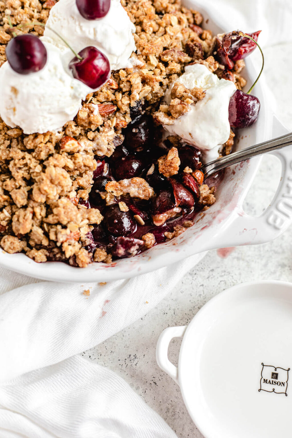 Sweet Cherry Crumble Queenslee Appétit 