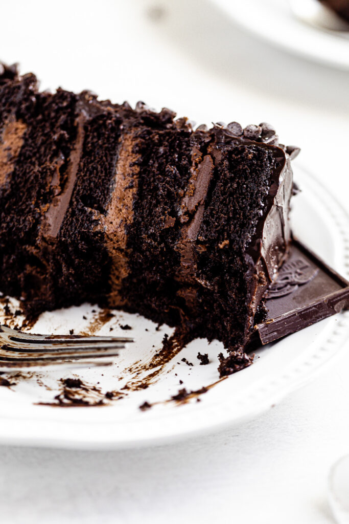 Ultimate 6-Layer Chocolate Fudge Cake | Queenslee Appétit