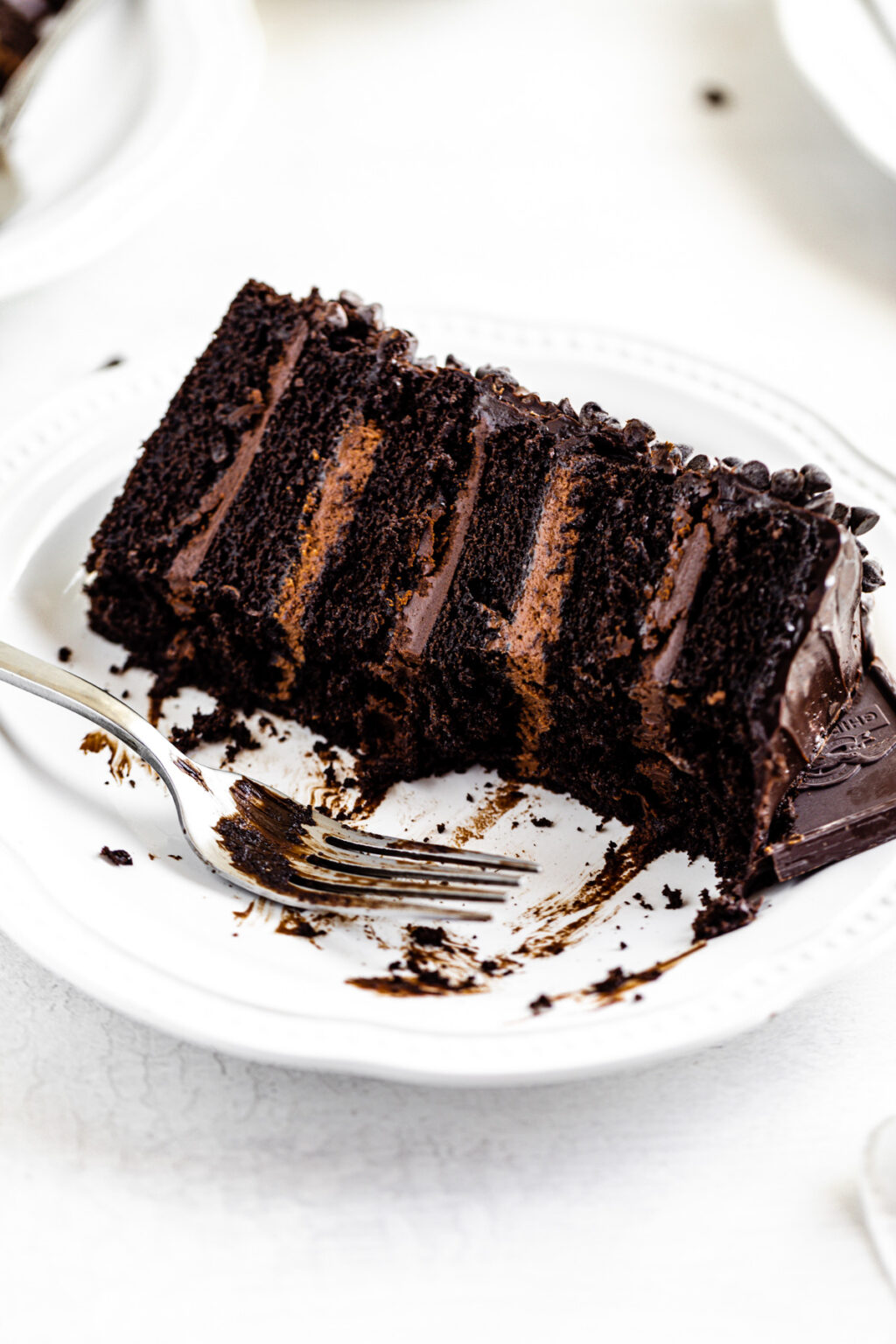 Ultimate 6-Layer Chocolate Fudge Cake | Queenslee Appétit