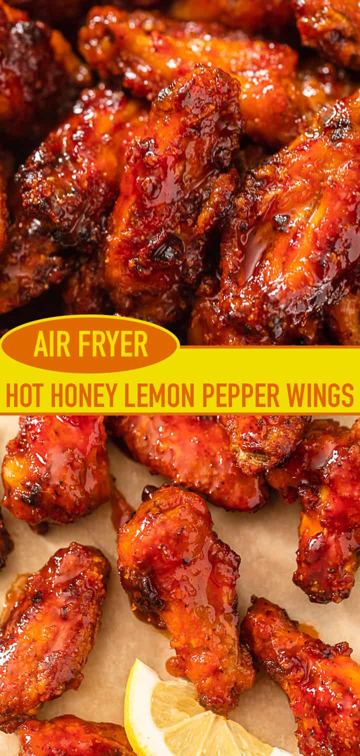 Air Fryer Lemon Pepper Chicken Wings • Domestic Superhero