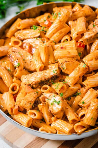 Creamy Cajun Chicken Pasta ~ Recipe 