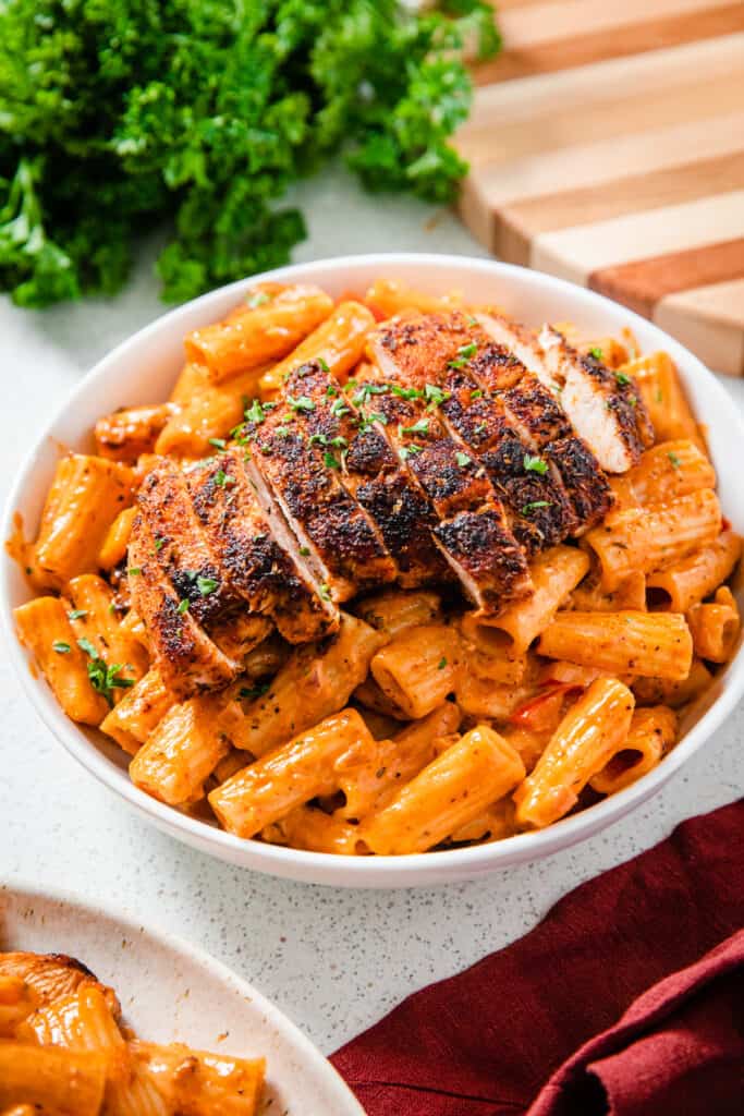 Creamy Cajun Chicken Pasta ~ Recipe 