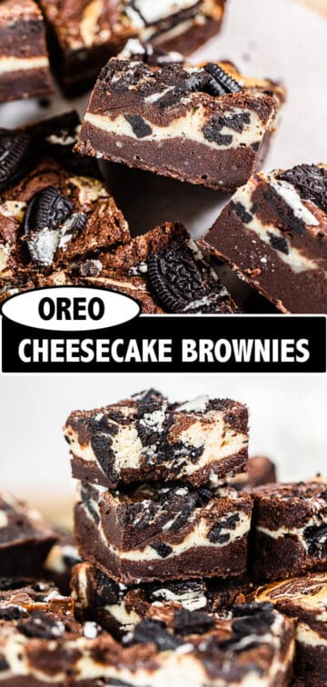 The Best Oreo Cheesecake Brownies Recipe | Queenslee Appétit